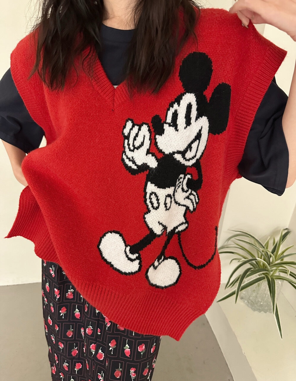 Oversize Micky Mouse Vest 米奇老鼠背心