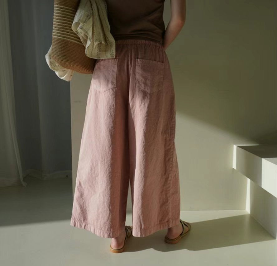 Summer Pants 全棉寬褲