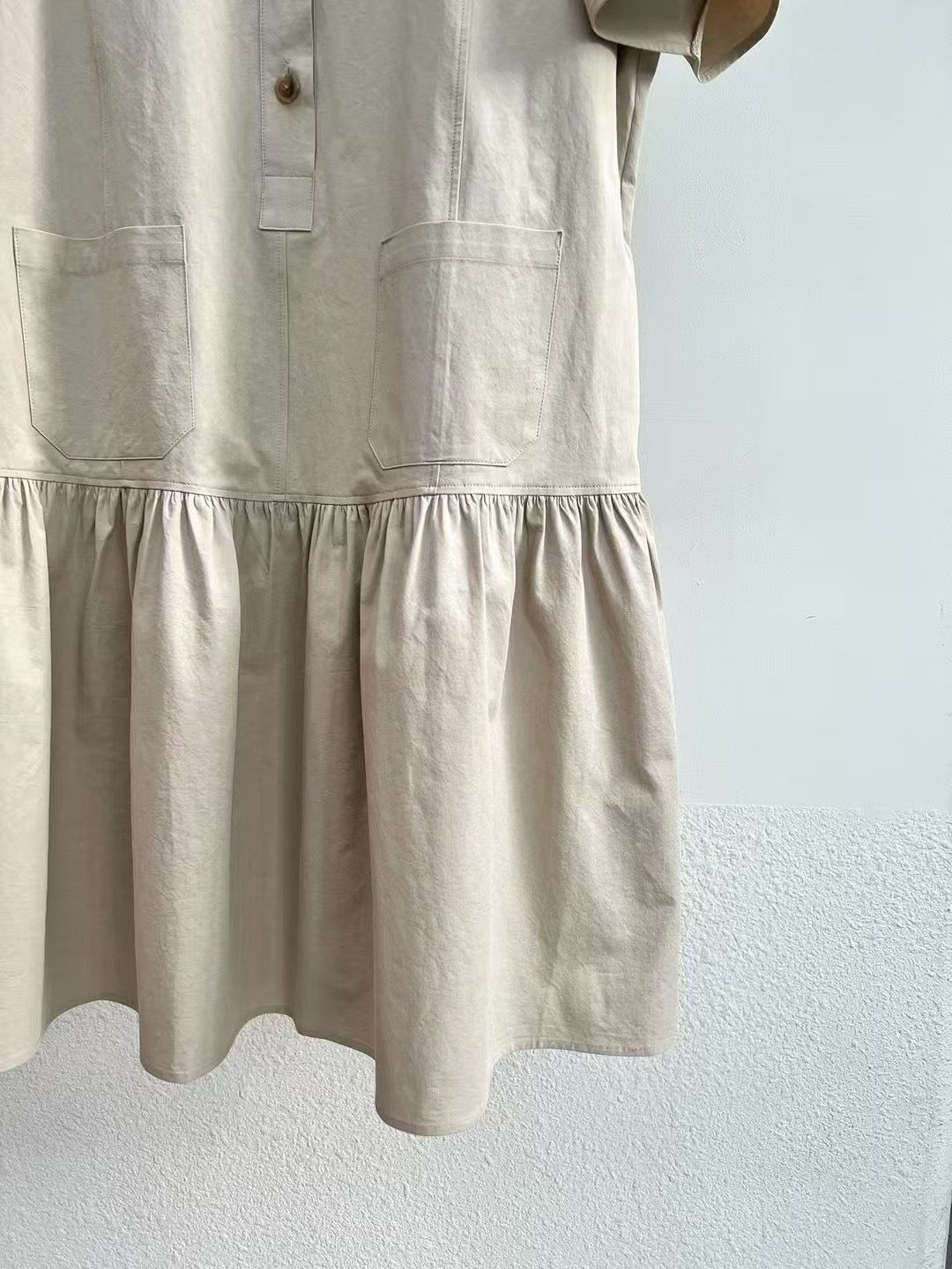 Simple Knee Length One Piece 簡約及膝連身裙