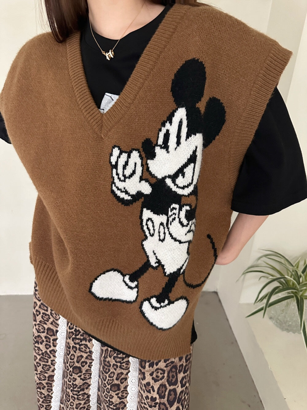 Oversize Micky Mouse Vest 米奇老鼠背心