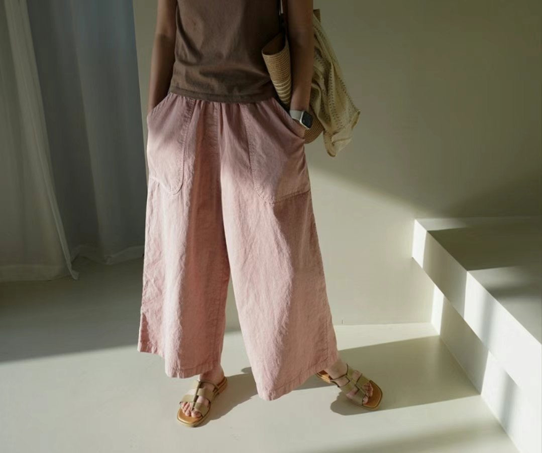 Summer Pants 全棉寬褲