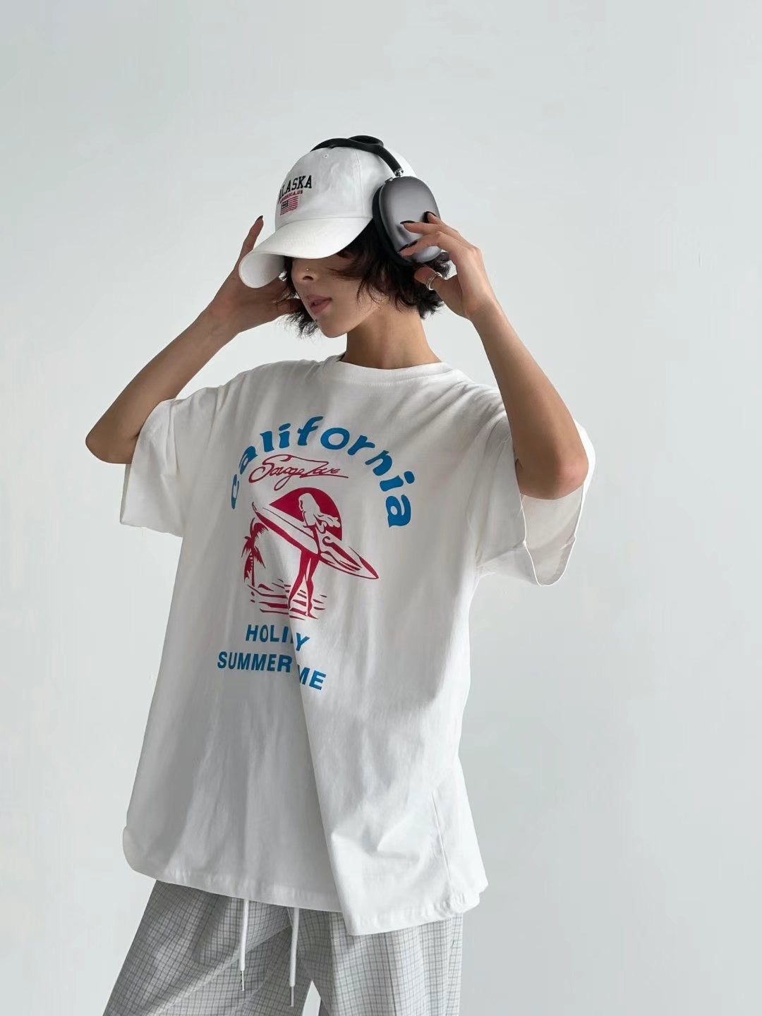 Cotton Oversize Tee 字母印花Tee