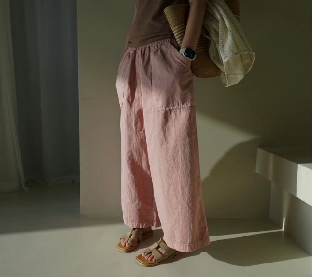 Summer Pants 全棉寬褲
