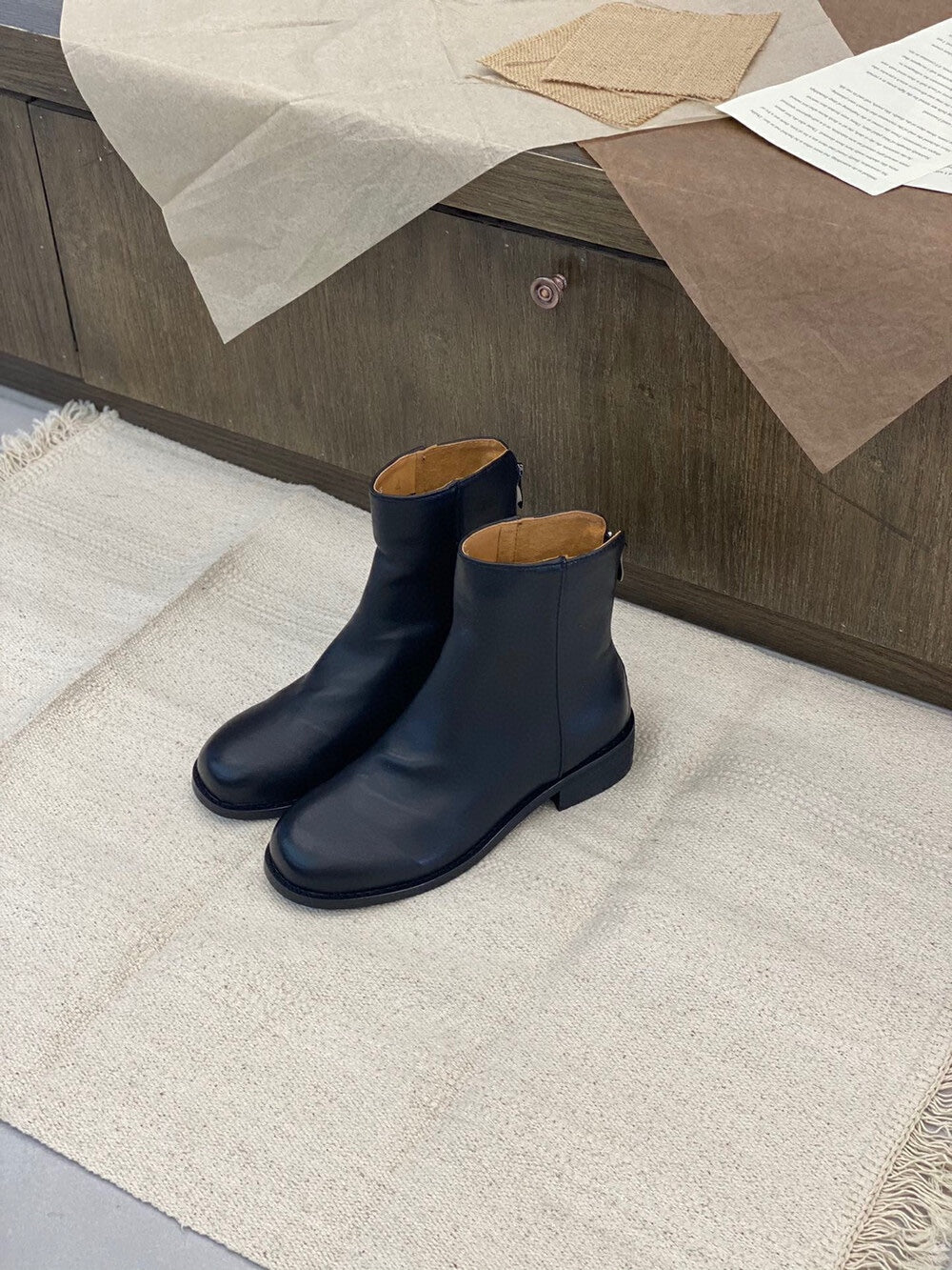 Leather Ankle Boots  牛皮短靴