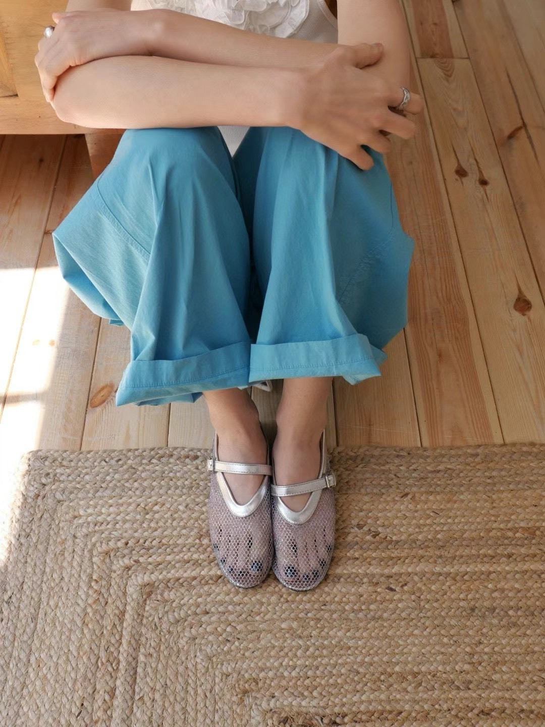 Summer Color Pants 夏日索腰長褲