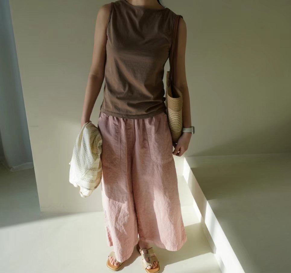 Summer Pants 全棉寬褲