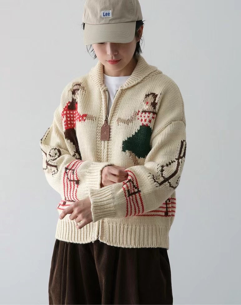 Vintage Style Wool Outer 復古毛料外套