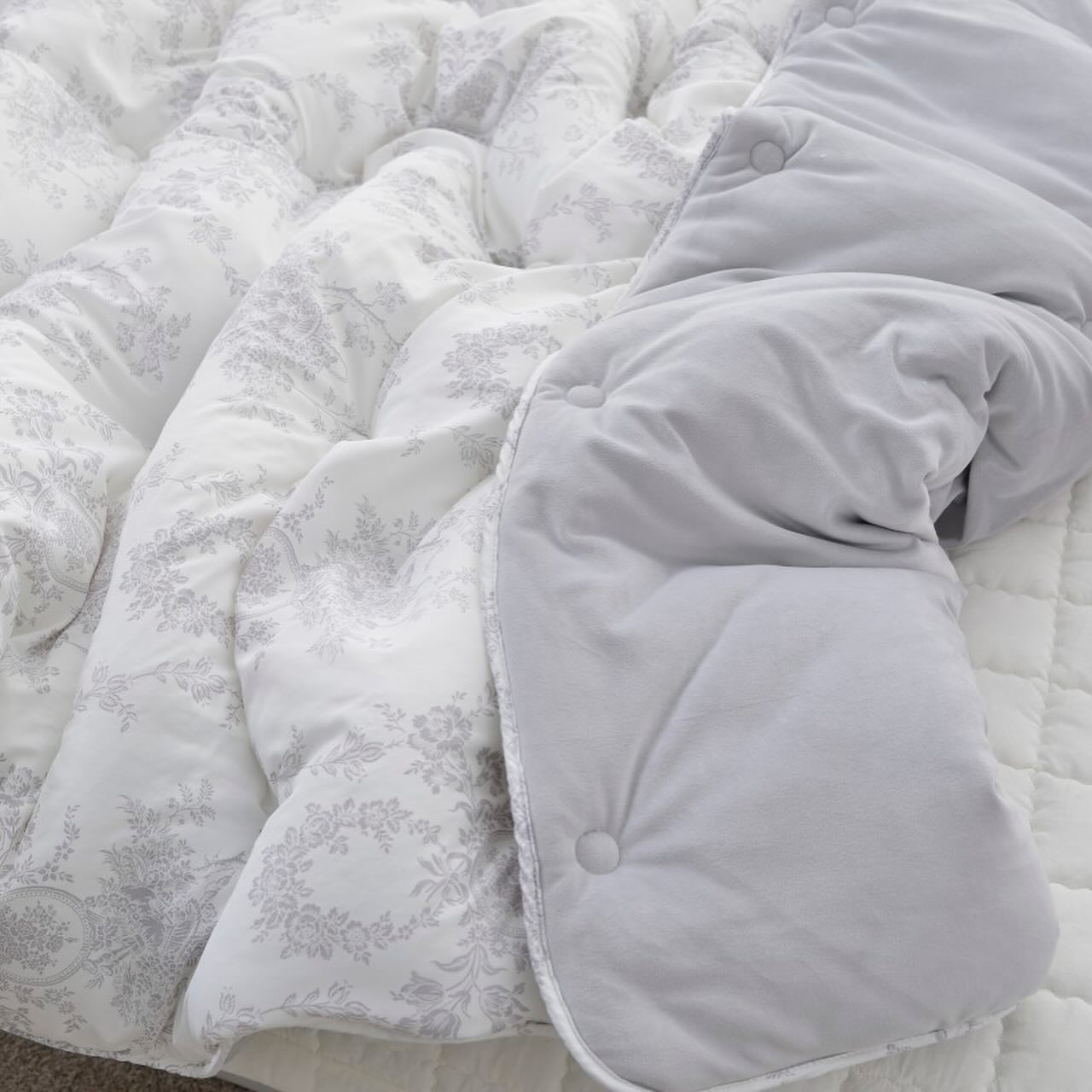 #123_典雅印花 韓國棉被 天絲面料