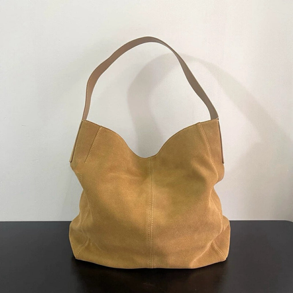 Leather Shopping Bag 磨砂牛皮單肩包