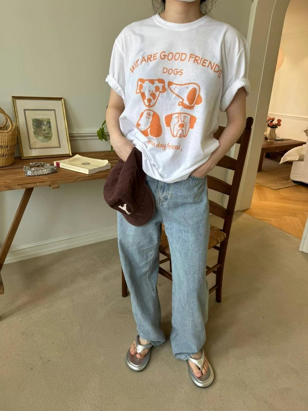 Summer Pet Print Tee 夏日印花Tee
