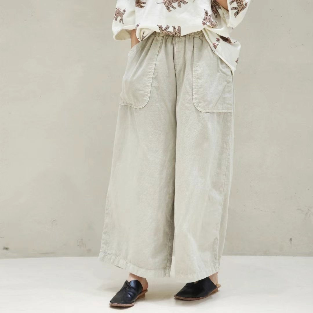Summer Pants 全棉寬褲