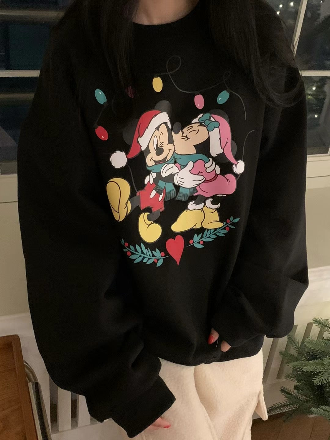 Mickey Printed Sweater 米奇老鼠圖案衞衣