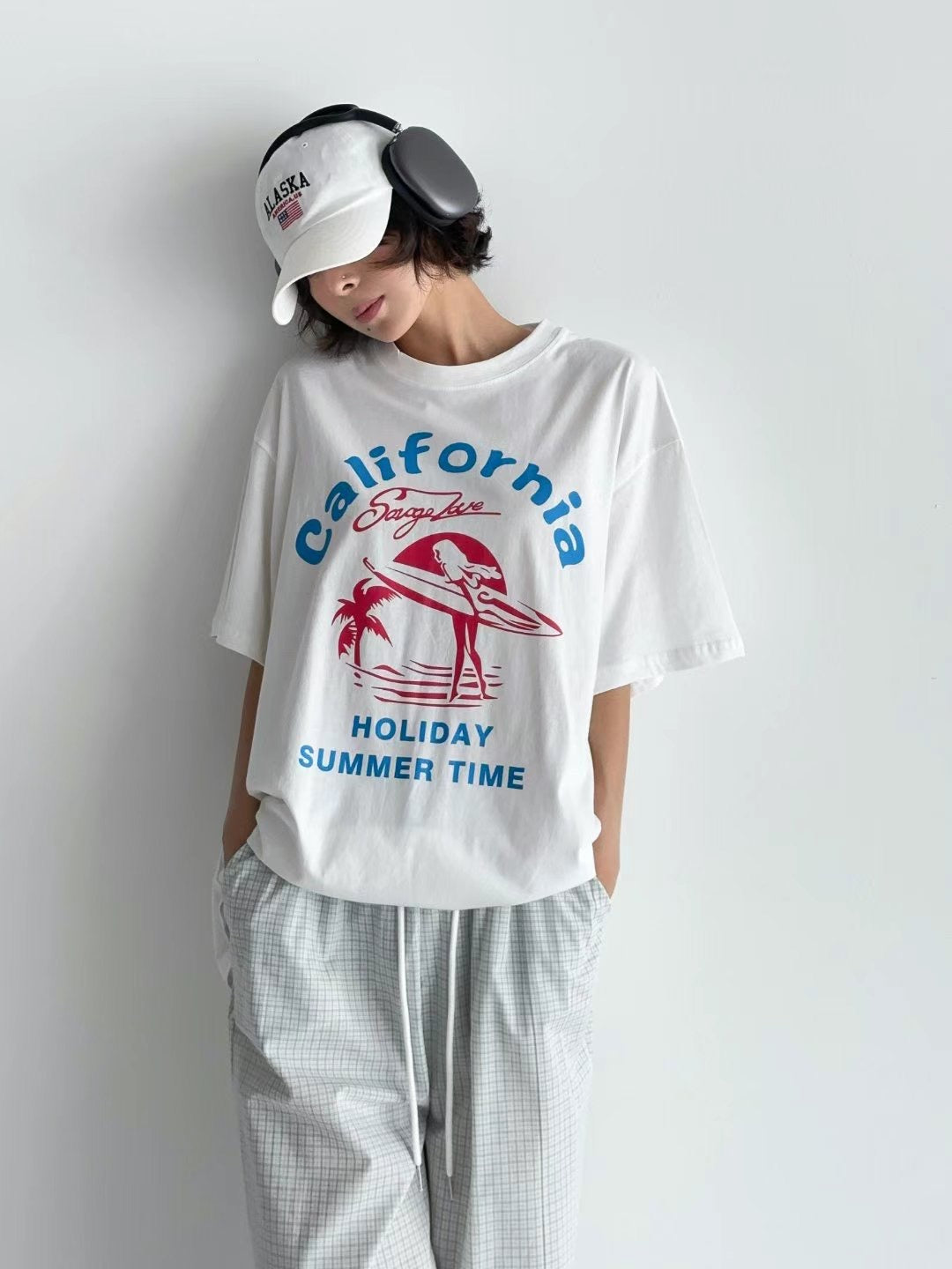 Cotton Oversize Tee 字母印花Tee