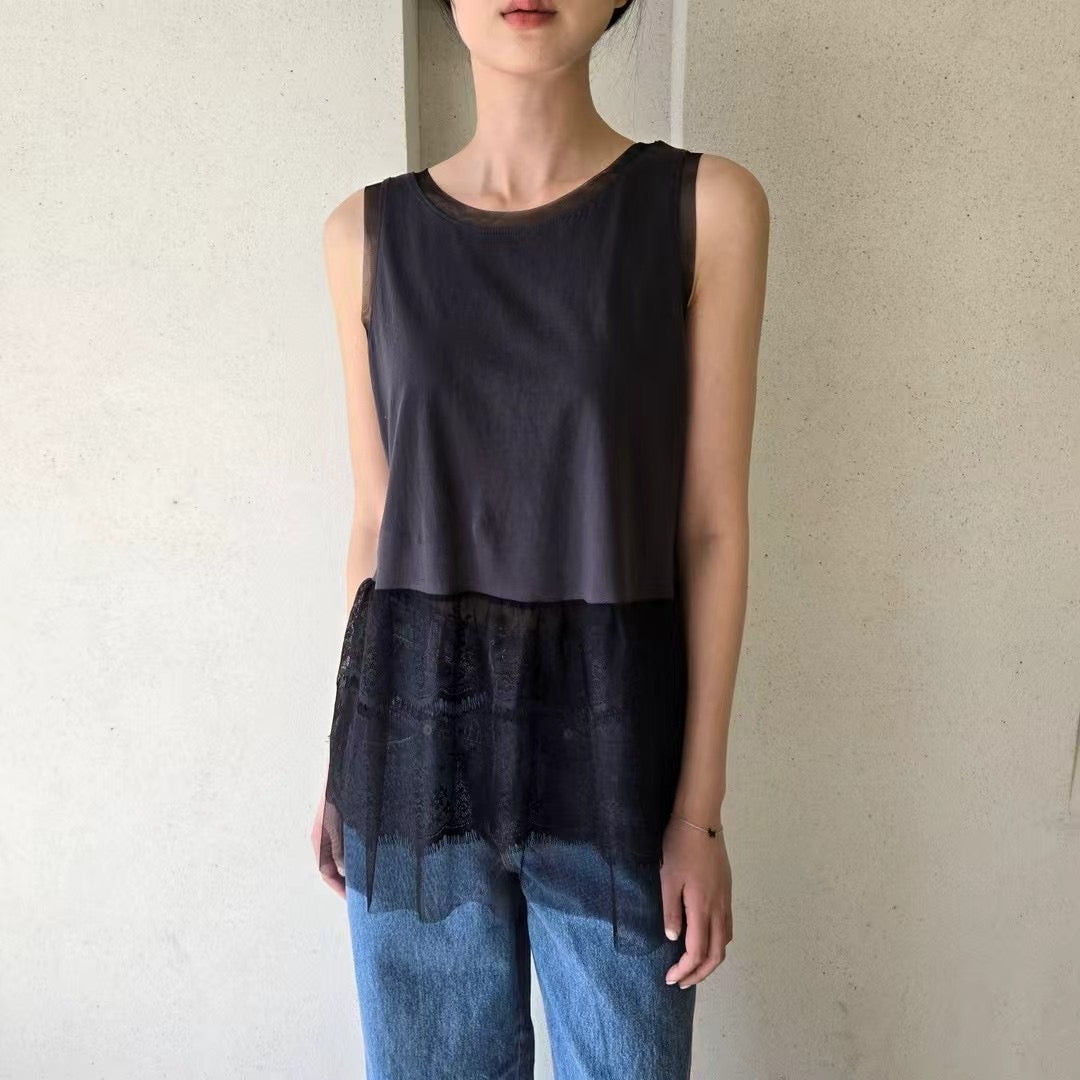 Lace Vest 蕾絲花邊背心
