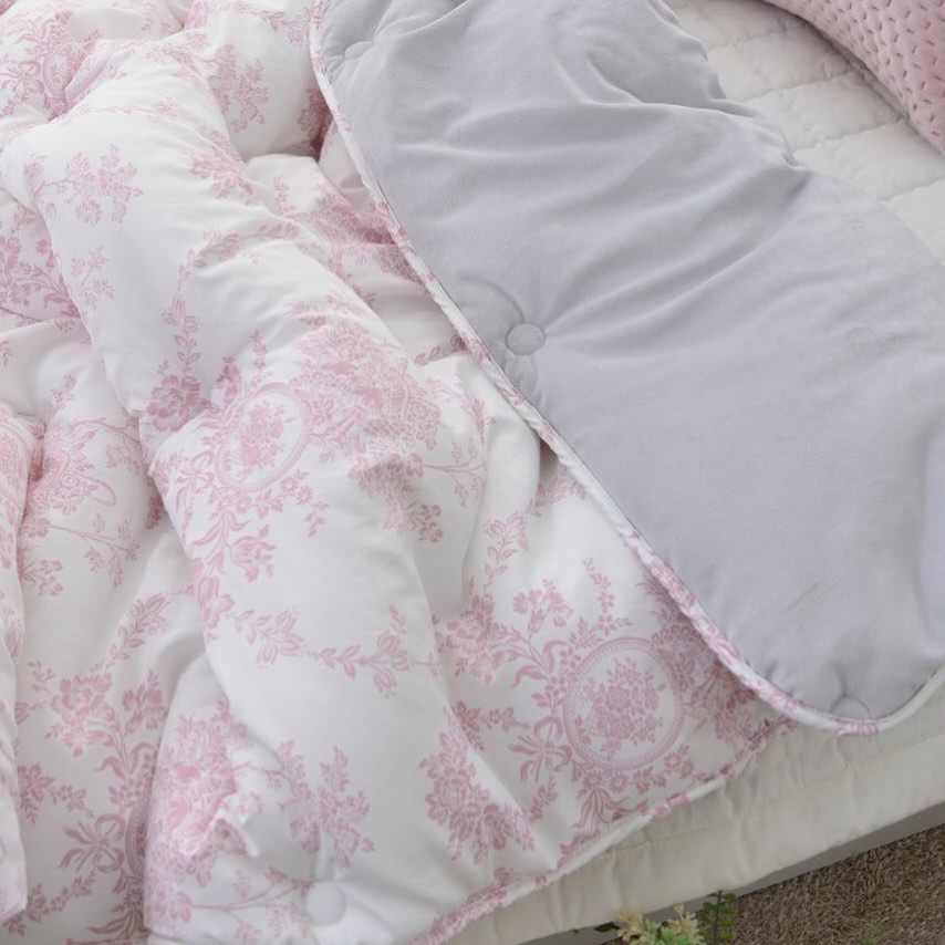 #123_典雅印花 韓國棉被 天絲面料