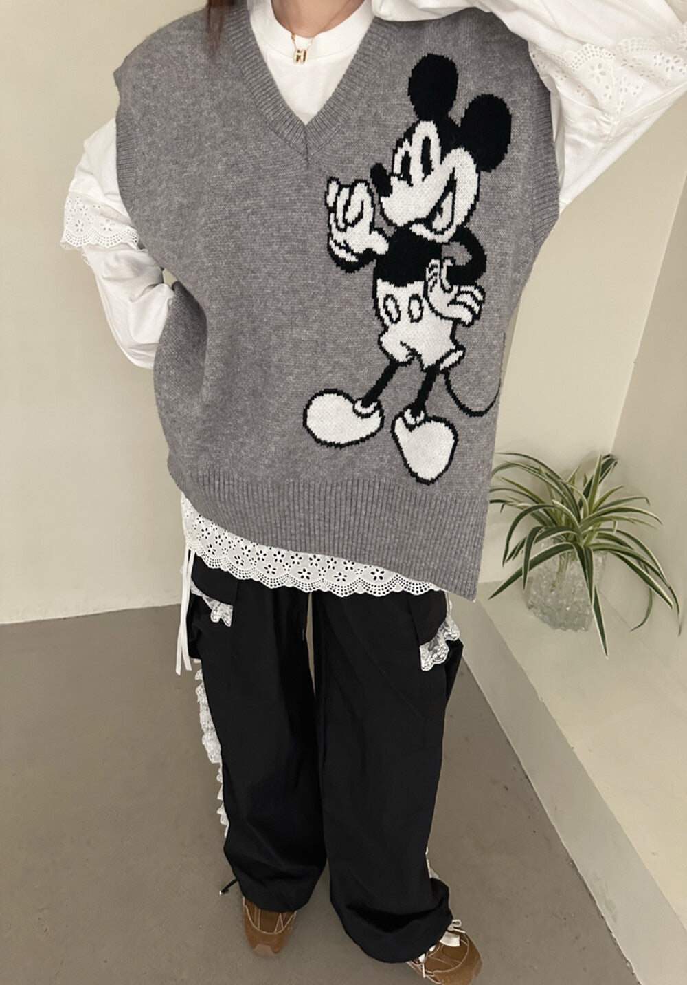 Oversize Micky Mouse Vest 米奇老鼠背心