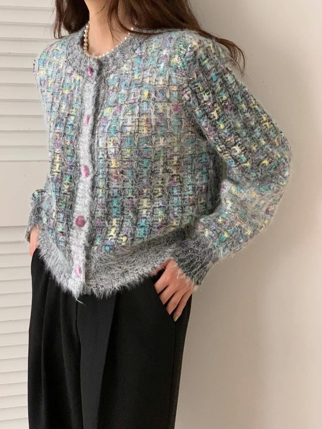 Soft Knit Cardigan 軟糯粒粒外套