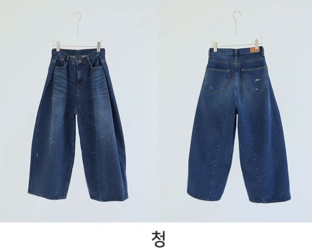 #361 Trendy Jeans 時尚寬腳牛仔褲