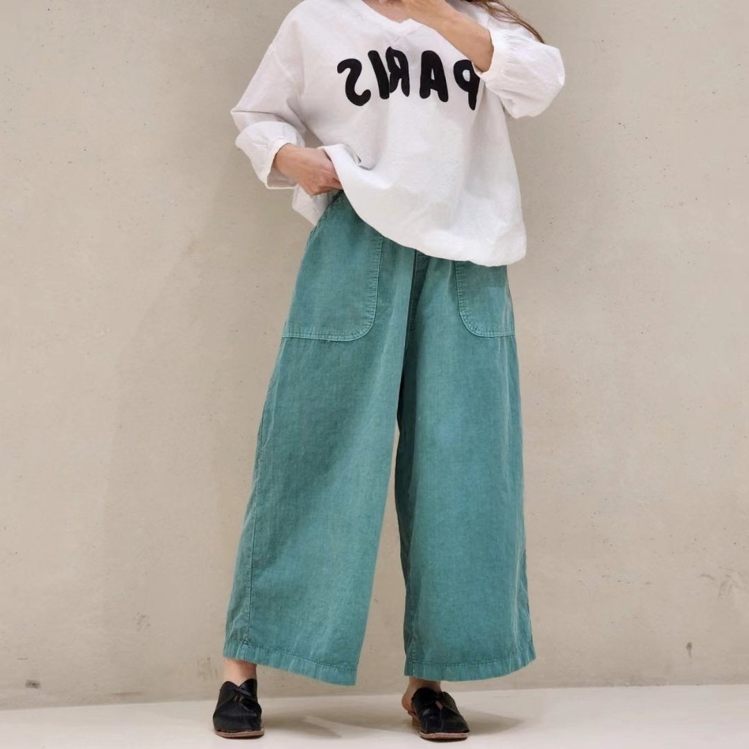 Summer Pants 全棉寬褲