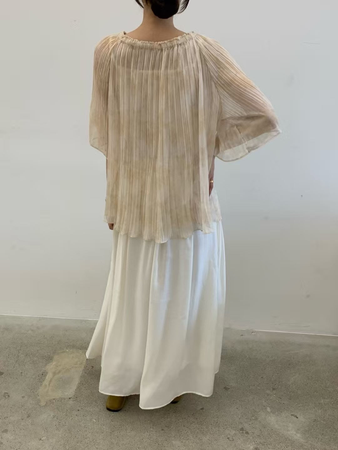 Summer Top 潑墨雪紡上衣