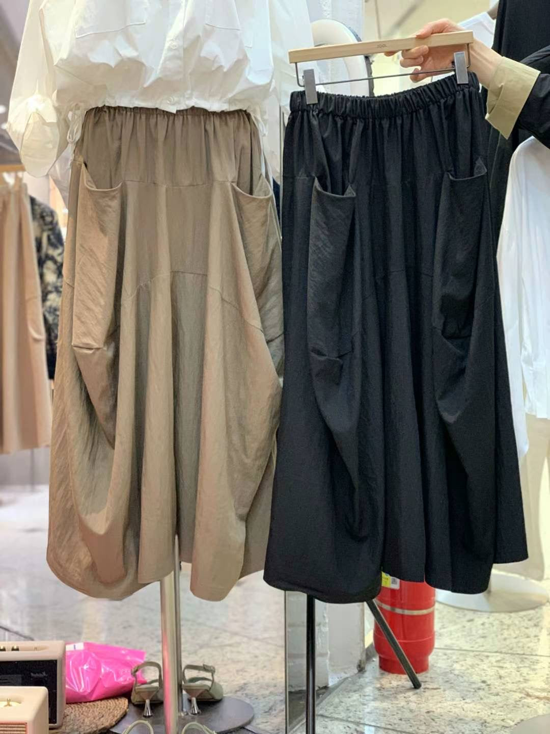 Wide Cut Skirt Pants 寬鬆裙褲