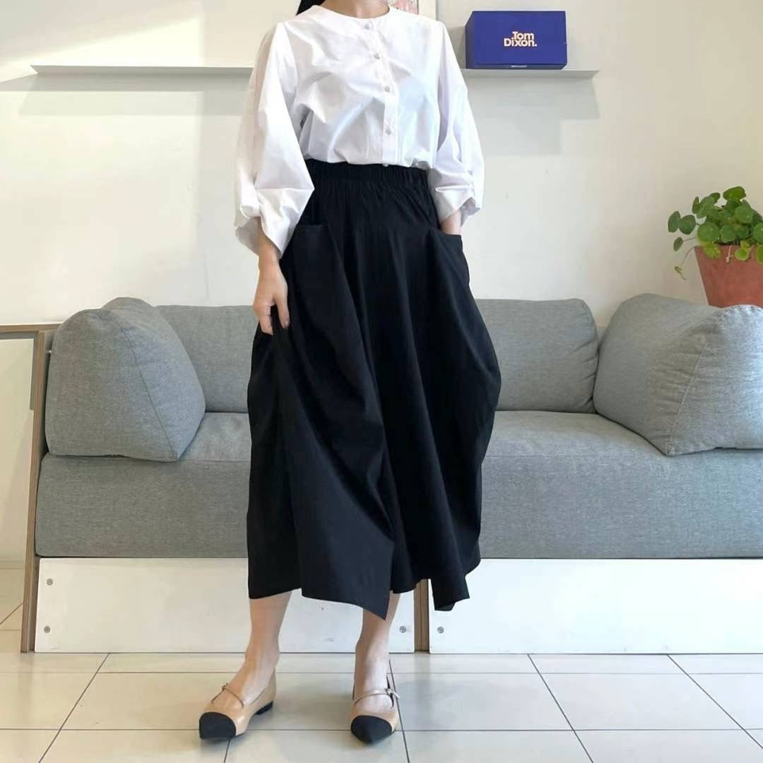 Wide Cut Skirt Pants 寬鬆裙褲