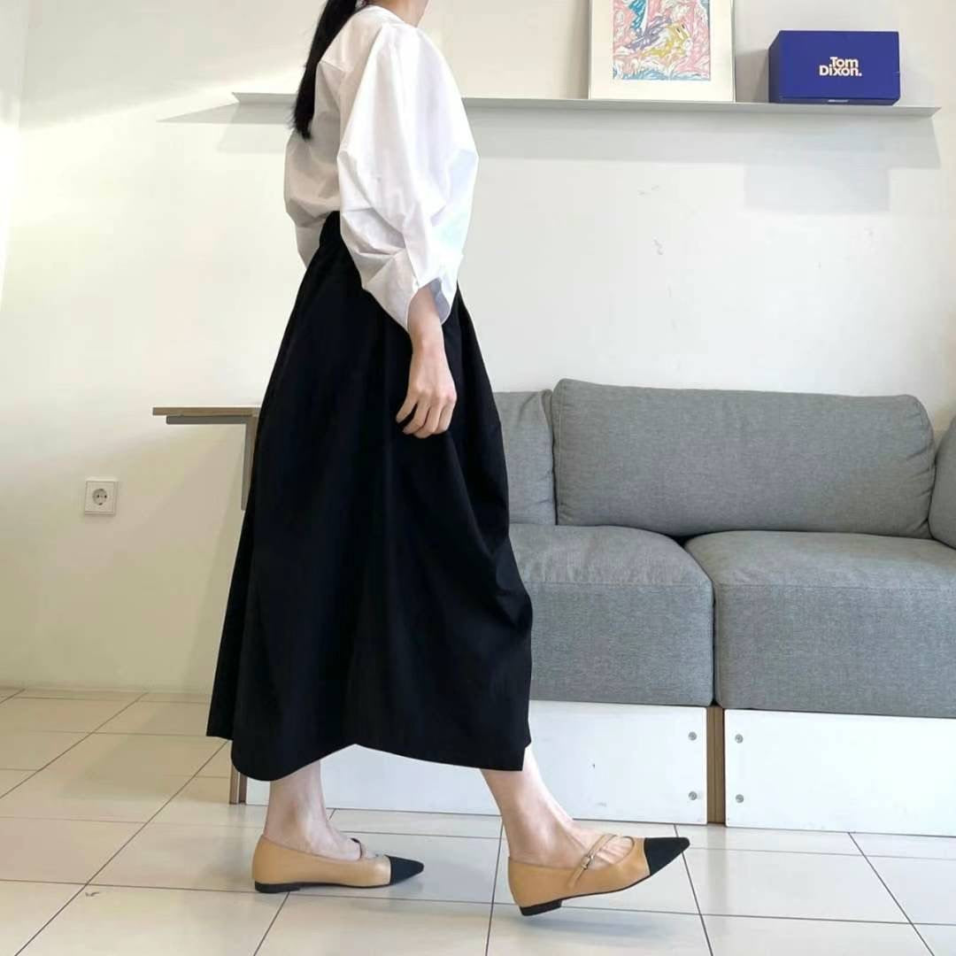 Wide Cut Skirt Pants 寬鬆裙褲