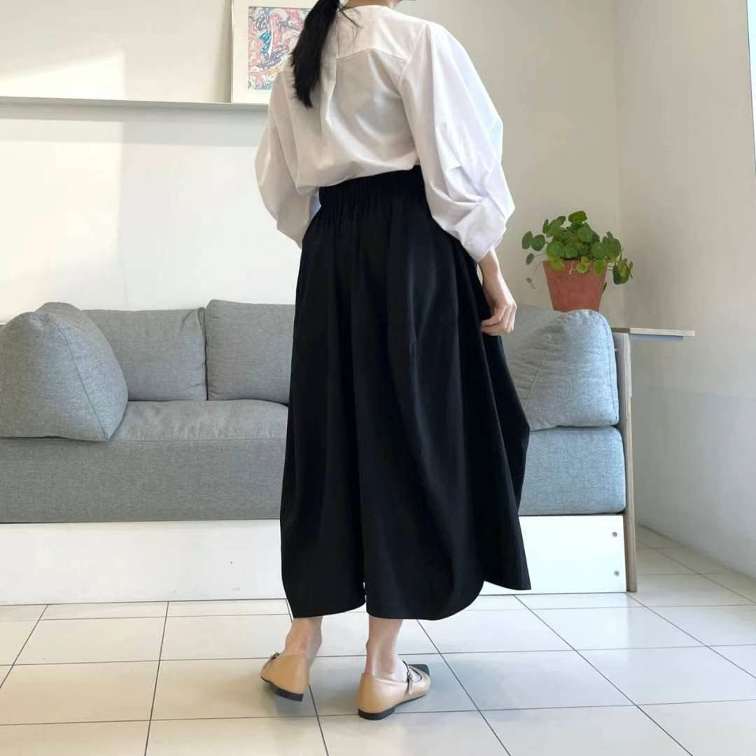 Wide Cut Skirt Pants 寬鬆裙褲