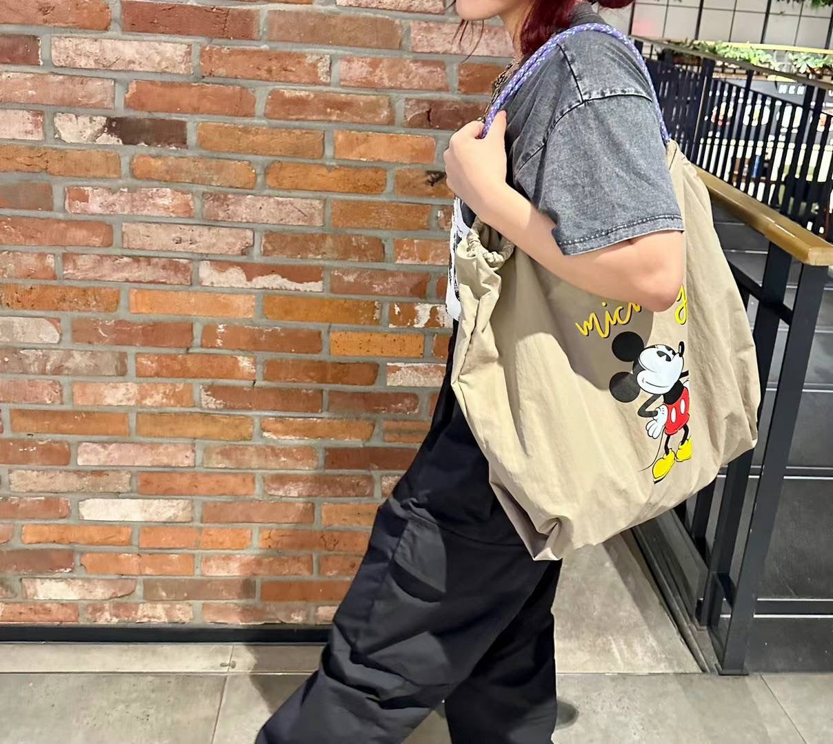 Mickey Tote Bag 米奇防水尼龍袋