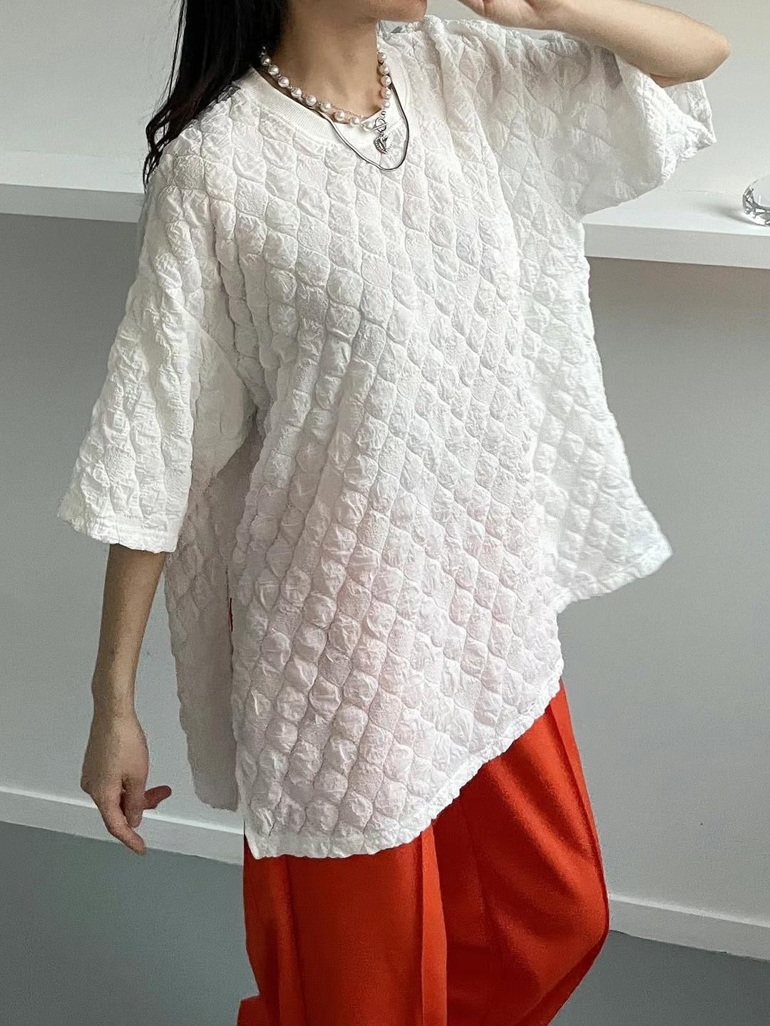 Oversized Bubble Top