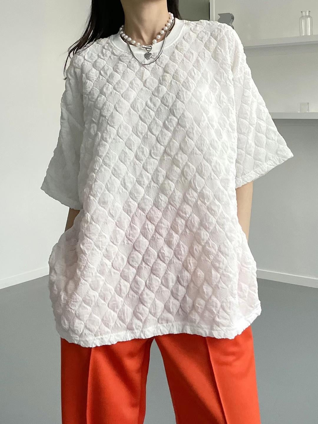 Oversized Bubble Top