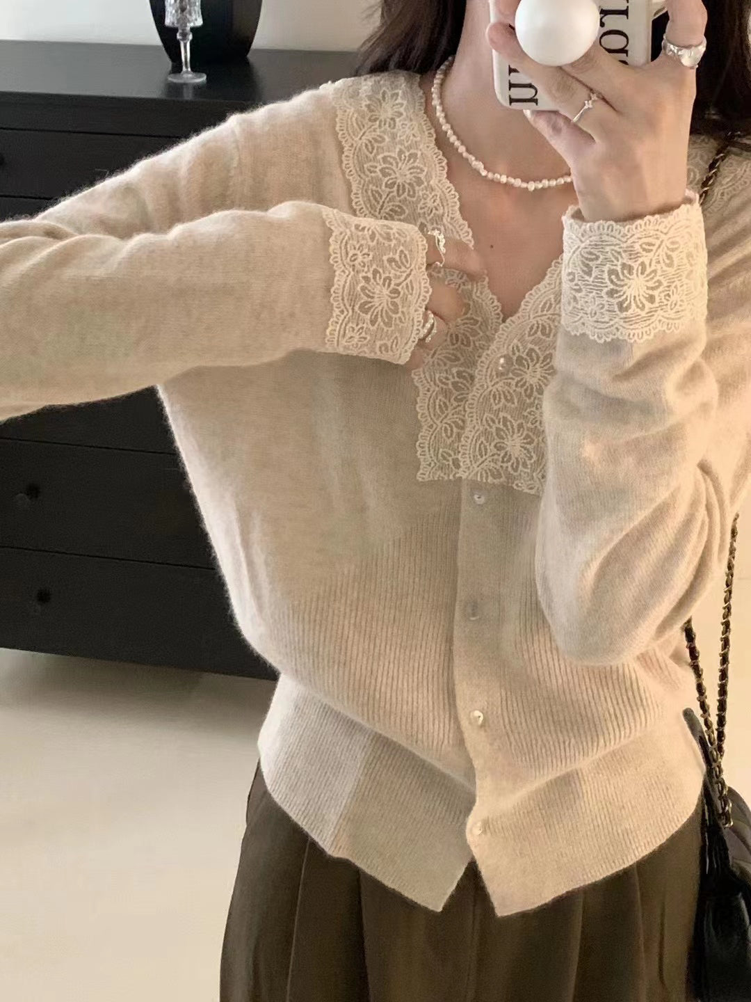 Lace Softly Cardigan 蕾絲軟糯外套