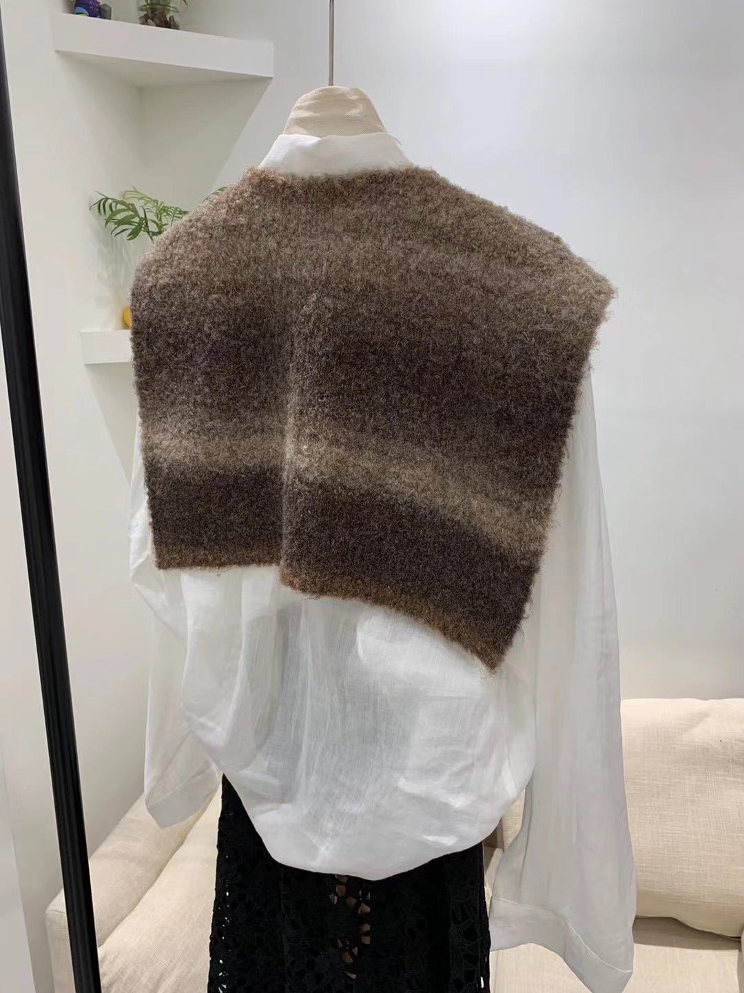 Warming Scarf 針織漸變彼肩