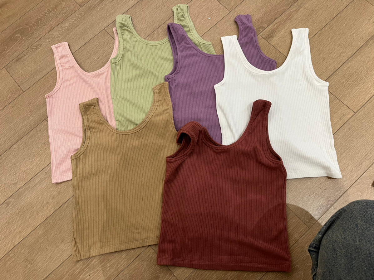 Colour Tank Top 彩色背心