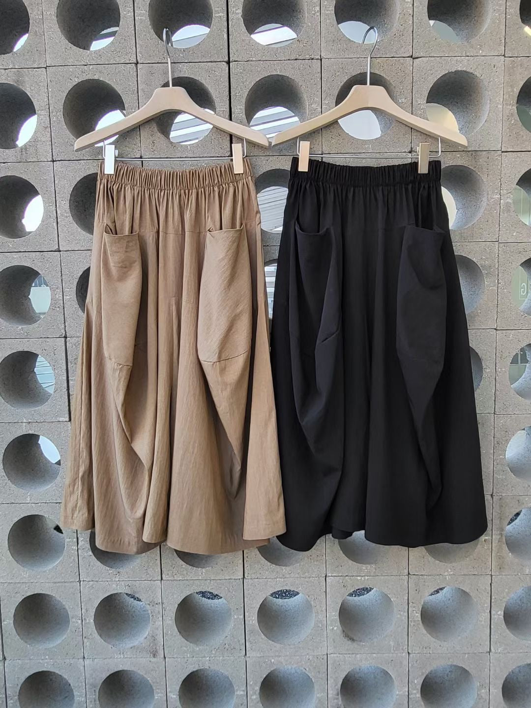 Wide Cut Skirt Pants 寬鬆裙褲