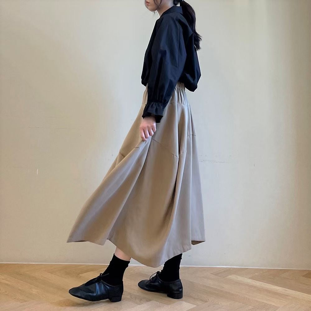 Wide Cut Skirt Pants 寬鬆裙褲