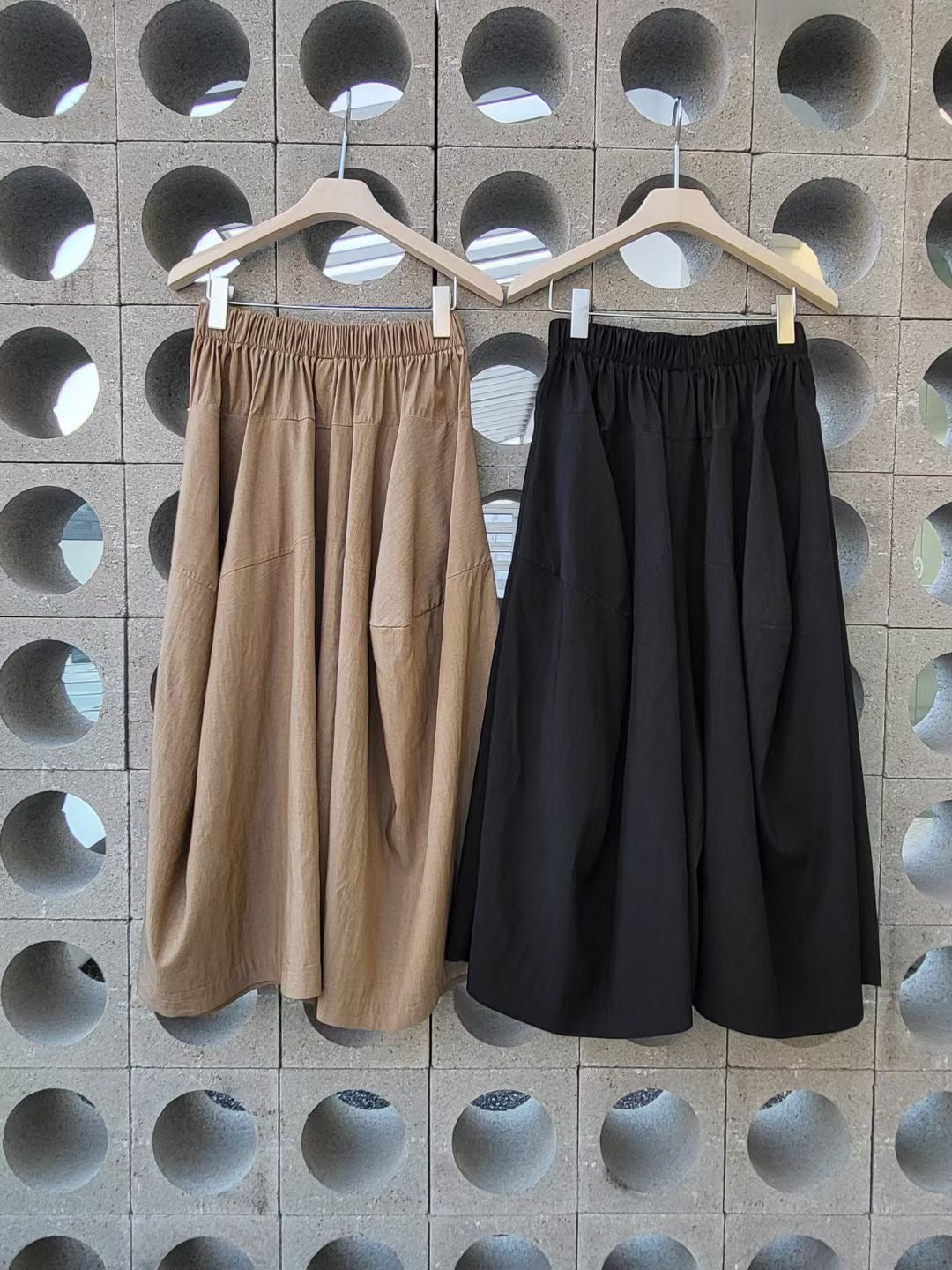 Wide Cut Skirt Pants 寬鬆裙褲